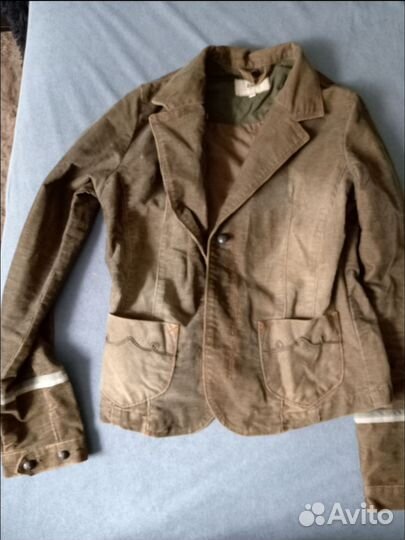 Вельветовый пиджак