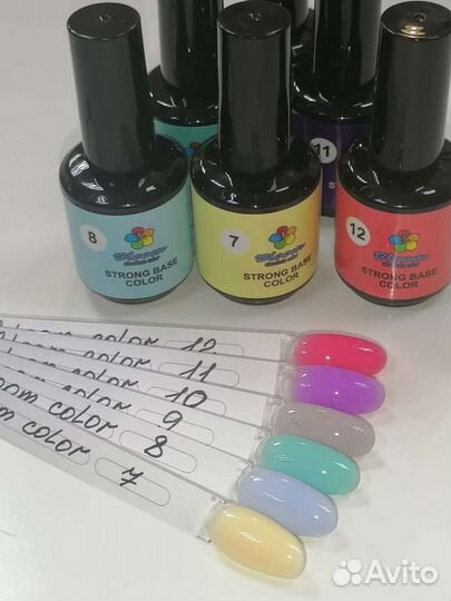 База цветная для ногтей