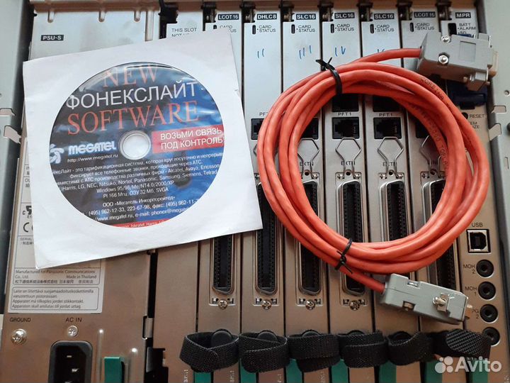 Атс panasonic KX-TDA100