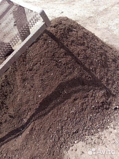 Перегной Чернозём в мешках