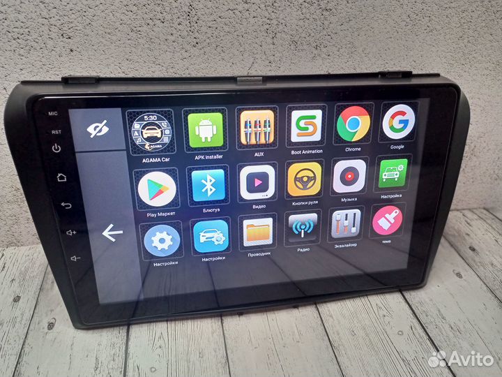 Магнитола Mazda 3 bk на андроид с IPS экраном