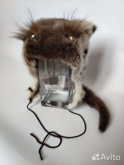 Шапка норковая детская