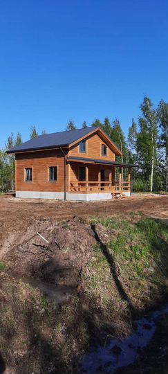 Дом 98 м² на участке 12 сот.