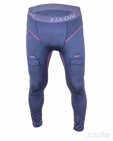 Компрессионные штаны hockey style tixon, 2 XL