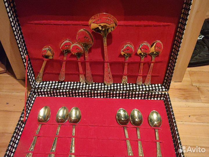 Набор столовых приборов СССР из никиля