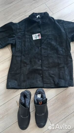 Костюм сварщика спилковый и Ботинки Сварщика