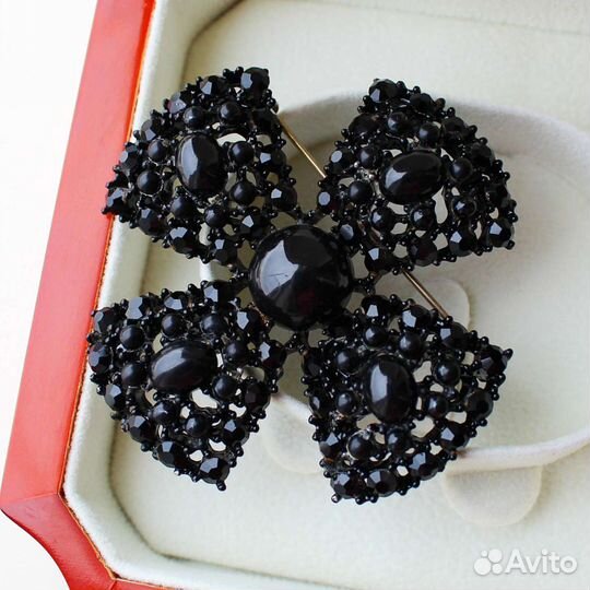 Винтажная брошь Weiss Мальтийский Крест