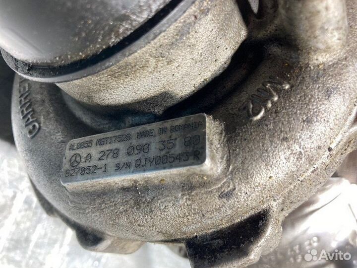 Турбина левая Mercedes S-Class W222 M278 4.7 turbo