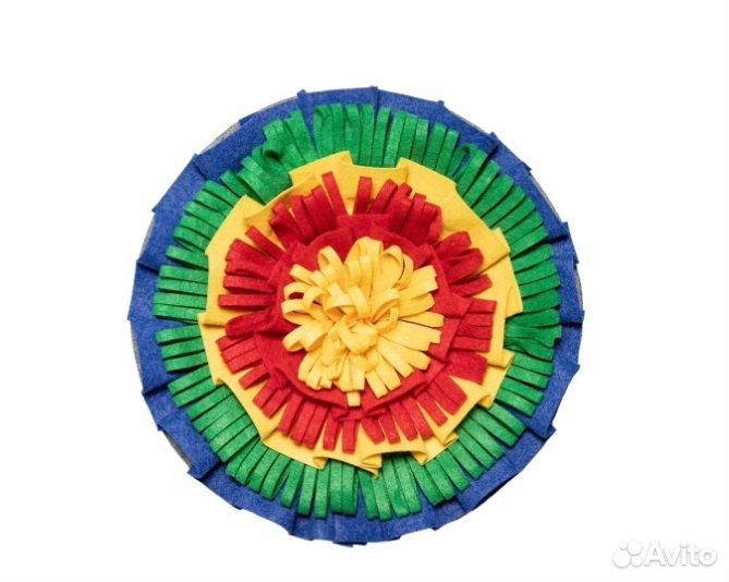 Нюхательный интерактивный коврик для собак Солнце