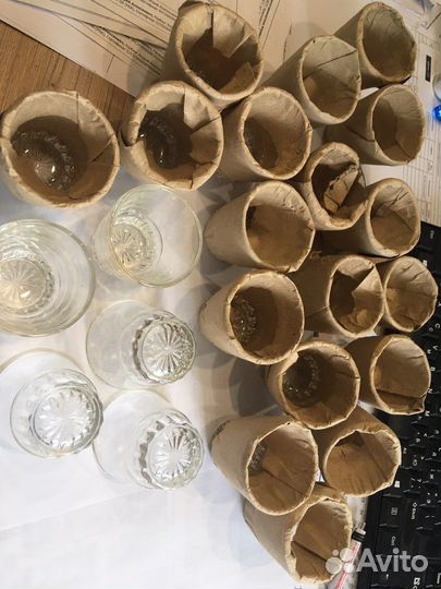 Стаканы стопки рюмки СССР 23 шт