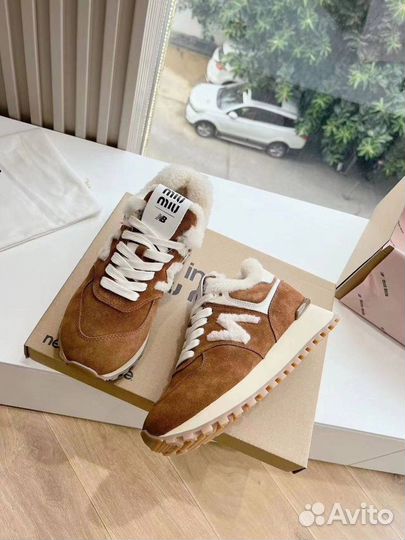 Кроссовки miu miu new balance