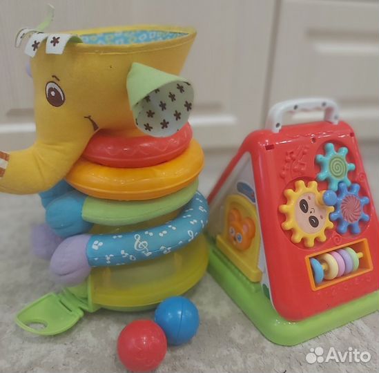 Детские развивающие игрушки от 6 мес