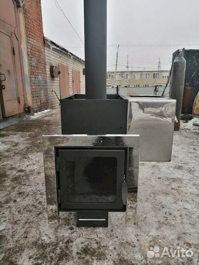 Банная печь Эконом 0.6 м толщина 9мм