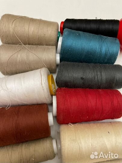 Нитки швейные бабины