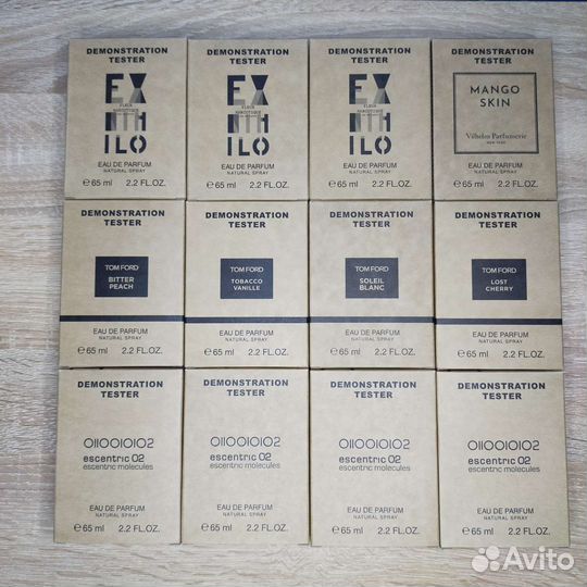 Тестеры. Мужская, женская парфюмерия