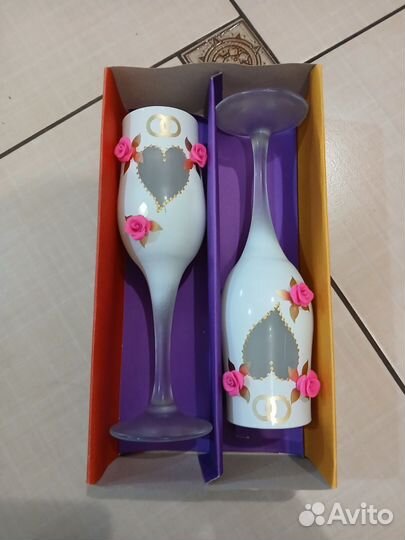 Свадебные бокалы