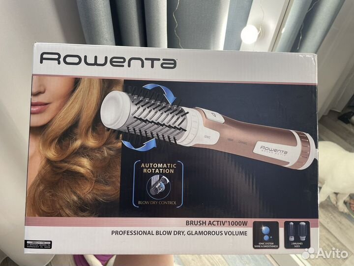 Фен щетка rowenta brush activ