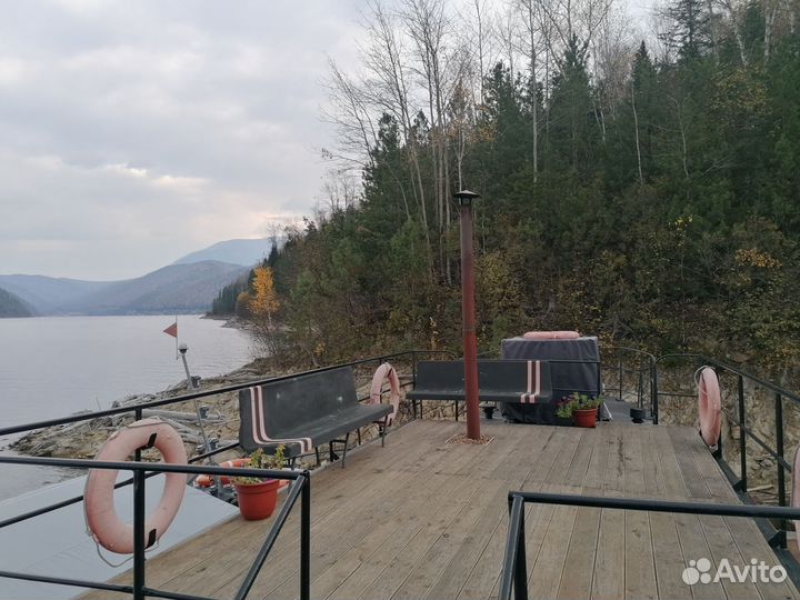 Баржа Гимс, плавдача