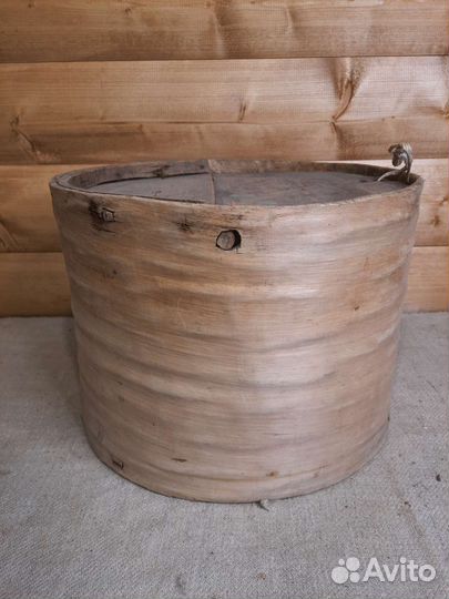 Короб Лубяной С Крышкой для Хранения Муки 19в 1