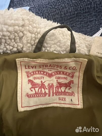 Куртка Парка зимняя levis