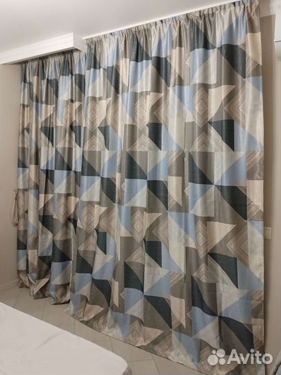 Шторы готовые новые 190*265