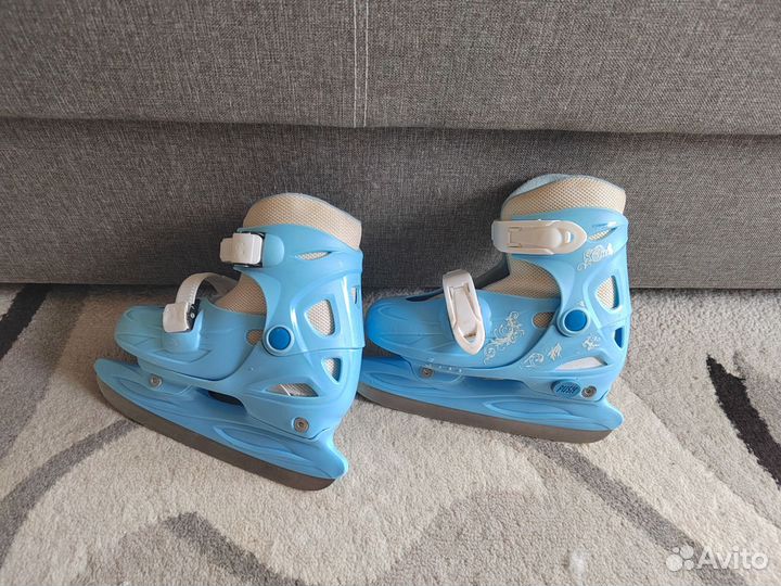 Коньки фигурные детские раздвижные