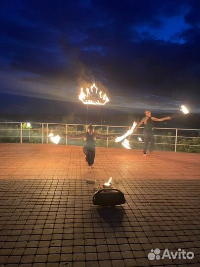 Файер шоу, перформанс