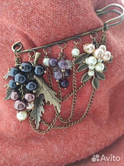 Брошь булавка