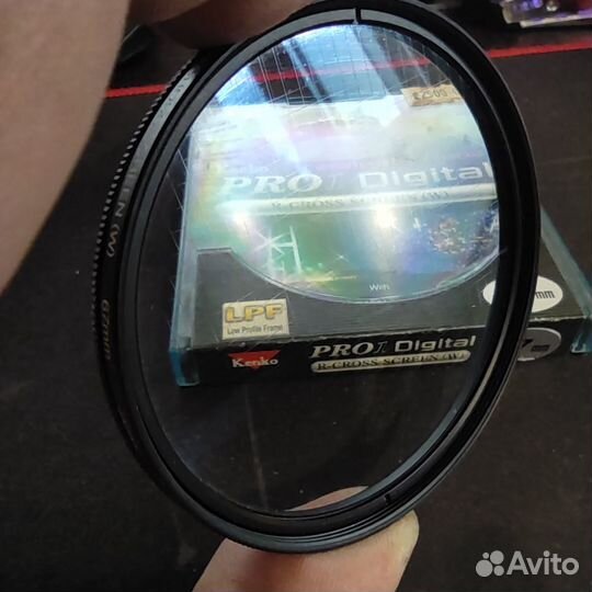 Светофильтр kenko pro1d r-cross screen 67mm