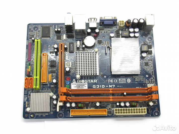 Материнская плата S-775 Biostar G31D-M7 (G31/svga