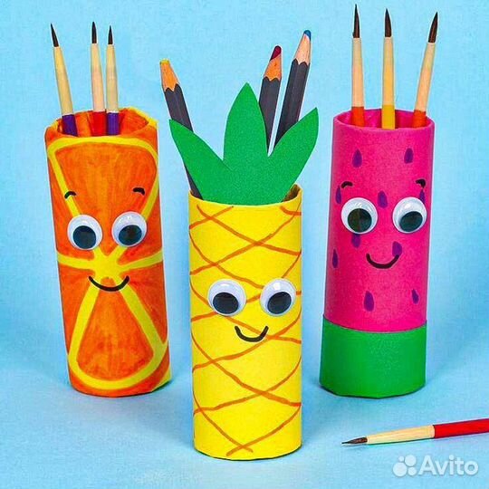 Втулки от туалетной бумаги