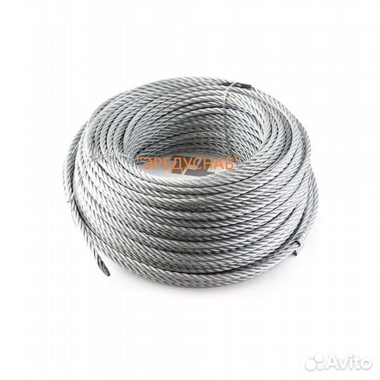 Трос стальной 8,3 мм 100м (сертификат) ZLP 630