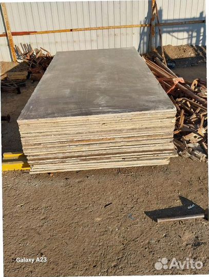 Фанера ламинированная новая и бу
