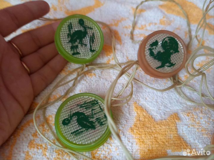 Гирлянда электрическая СССР