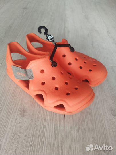 Шлепки Crocs, р. 34-35, j2