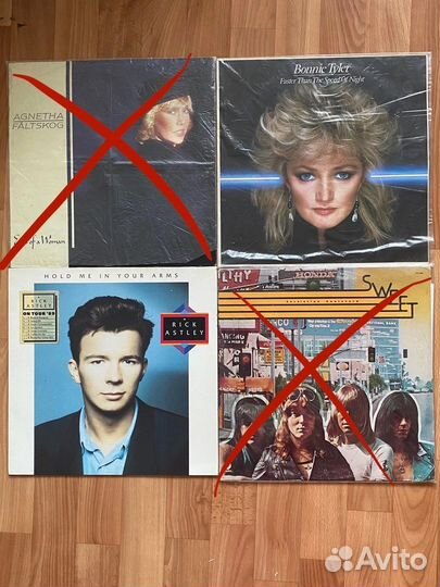 Виниловые пластинки по 1100