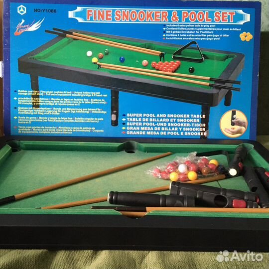 Настольный бильярд бу