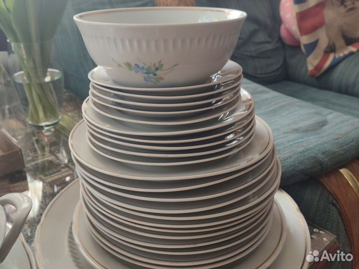 Набор столовой посуды бу