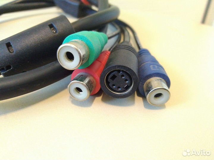Переходник S-Video (9pin) - S-Video /3 RCA