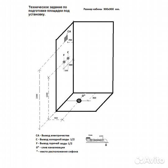 Душевая кабина Grossman 90х90х225 GR121