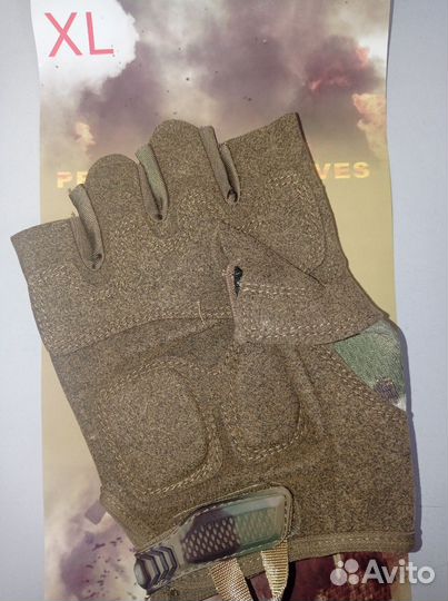 Тактические беспалые перчатки Mechanix M-Pact