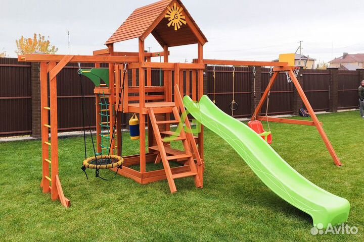 Детская игровая площадка Крафт Pro 4