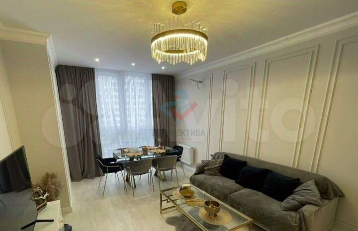 2-к. квартира, 64 м², 10/12 эт.