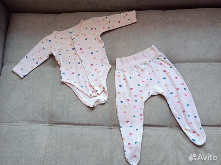 Вещи пакетом на девочку 68 74