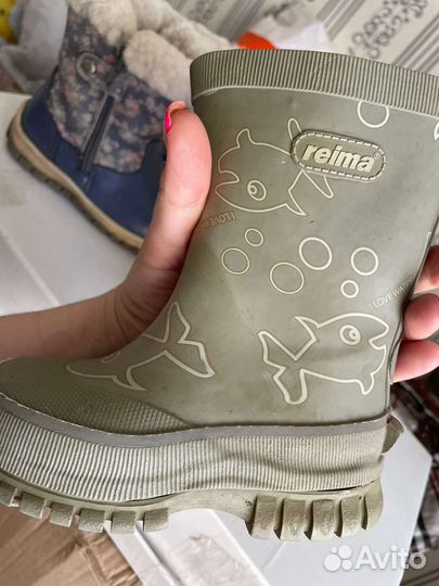 Резиновые сапоги reima