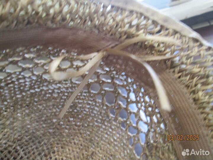 Шляпка летняя соломка клош 55 р