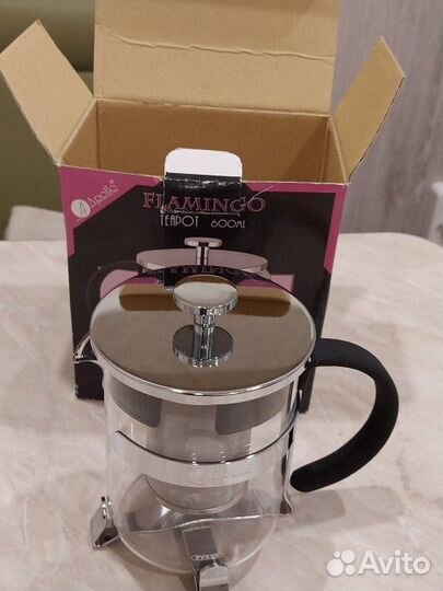 Чайник заварочный стеклянный