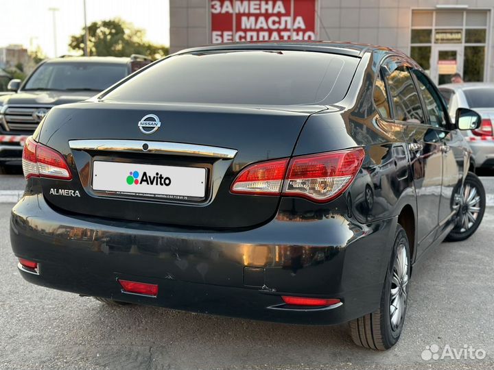 Nissan Almera 1.6 МТ, 2015, 187 000 км