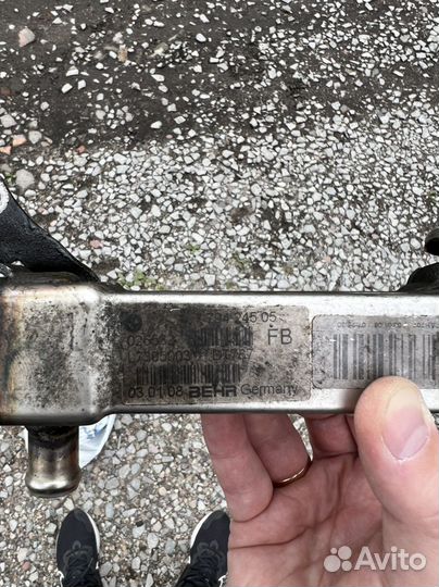 Охладитель егр EGR BMW X5 E70