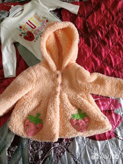 Комплект на весну и осень 6-12 месяцев на девочку